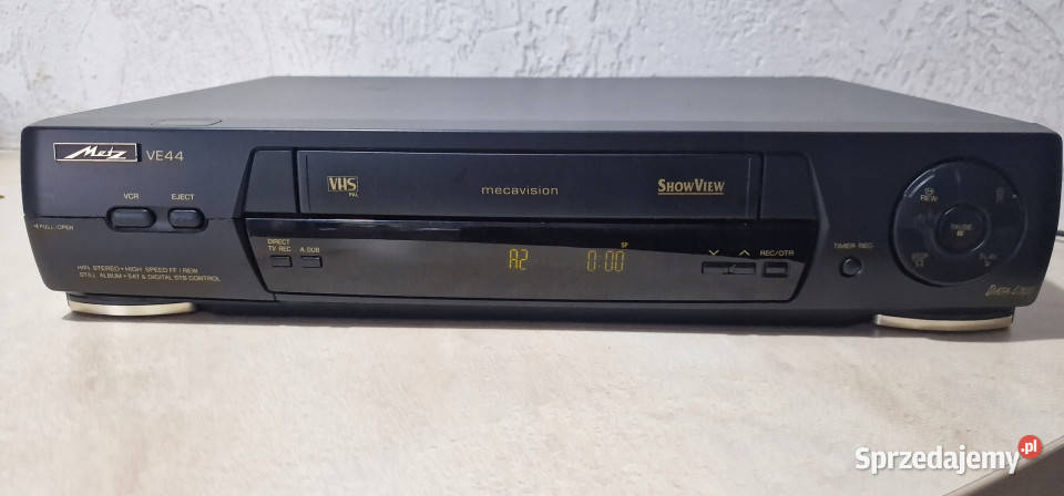 Video magnetowid METZ VE 44 VE44 VHS