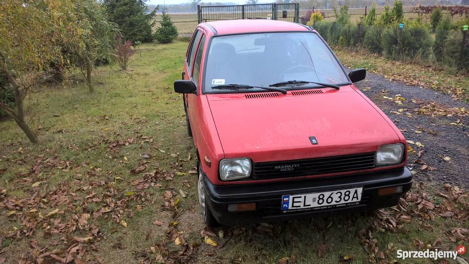 suzuki maruti nowe oc Rok produkcji 1993 Łódź
