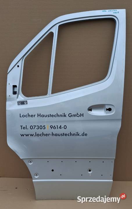 MERCEDES SPRINTER W907 W910 DRZWI LEWY PRZÓD Bieleń