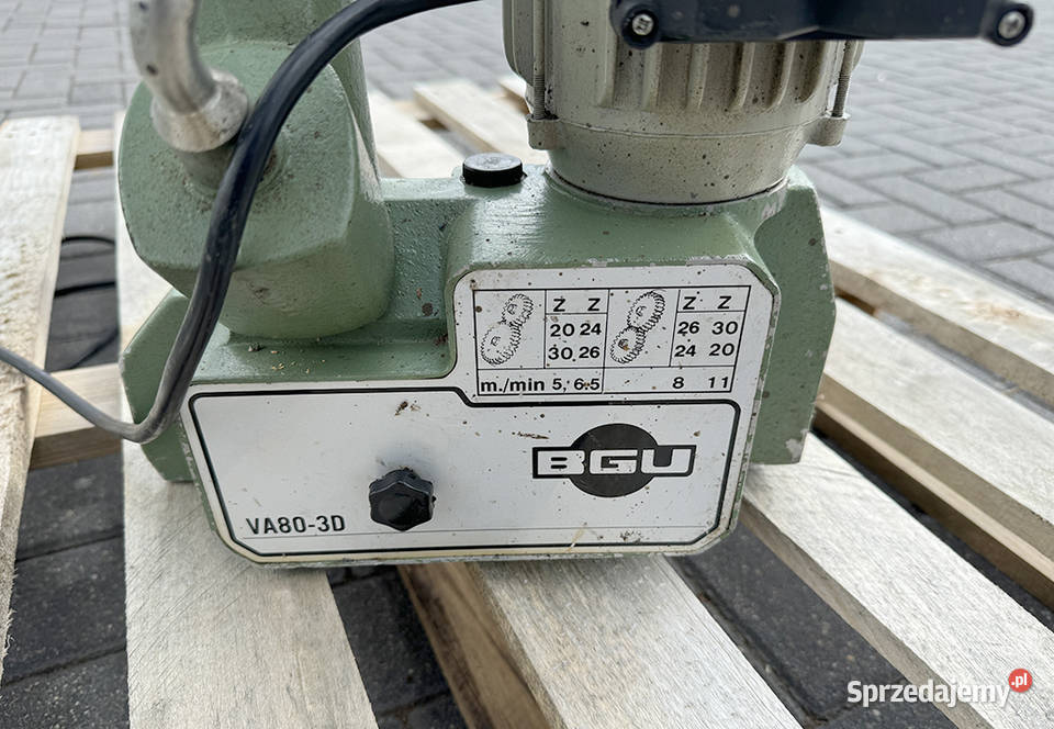 Posuw mechaniczny 3rolkowy BGU typ VA803D Sierakowska Huta sprzedam