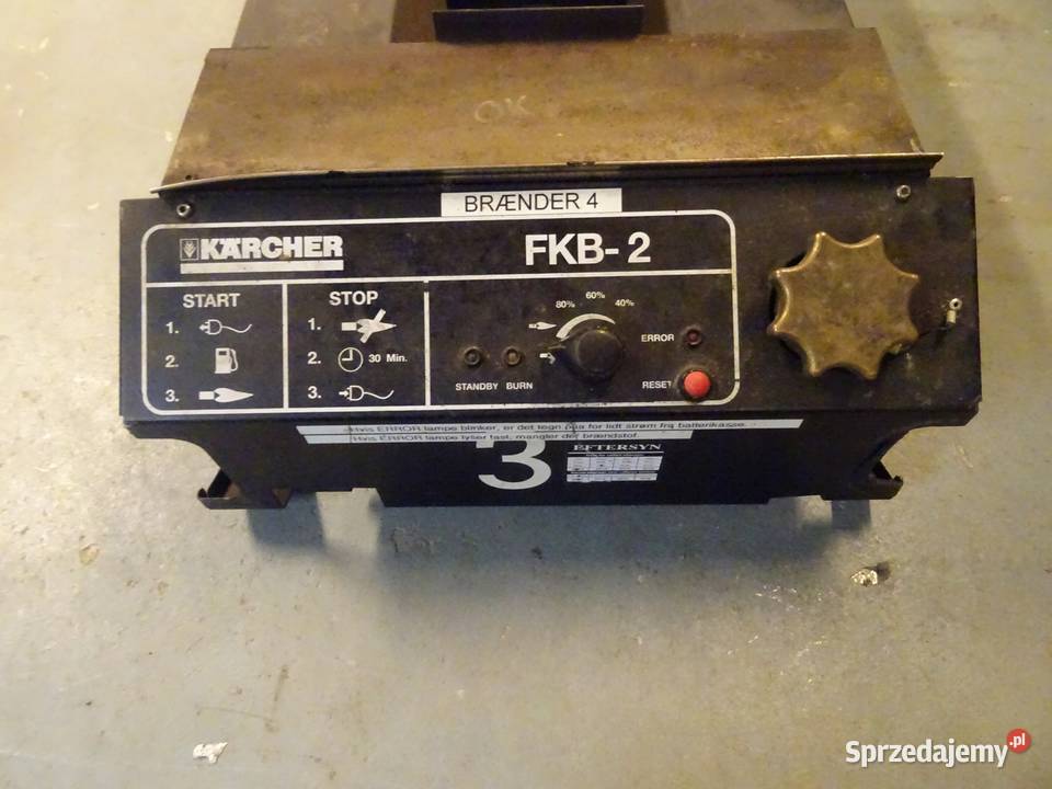 PALNIK GAZOWY KUCHNI POLOWEJ KARCHER FKB2 Wąchock