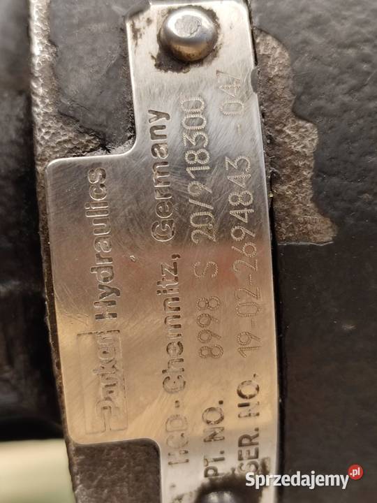 Pompa hydrauliczna Parker 8998 S 20918300 JCB