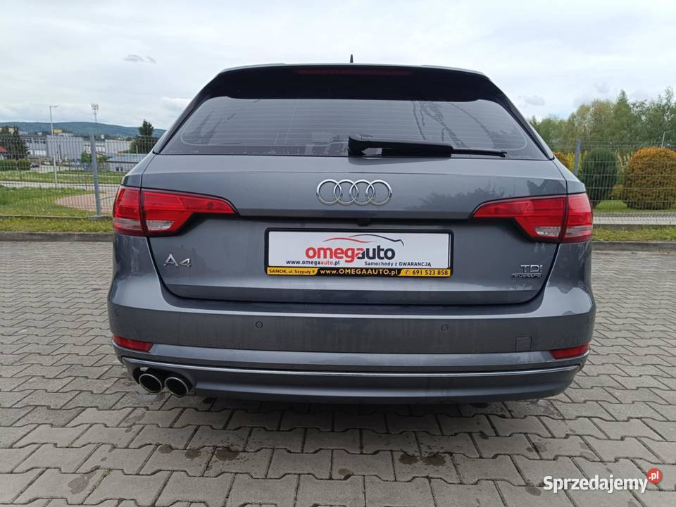 Audi A4 B9 Avant 20 40 TDI QUATTRO STRONIC 190 sprowadzony podkarpackie Sanok