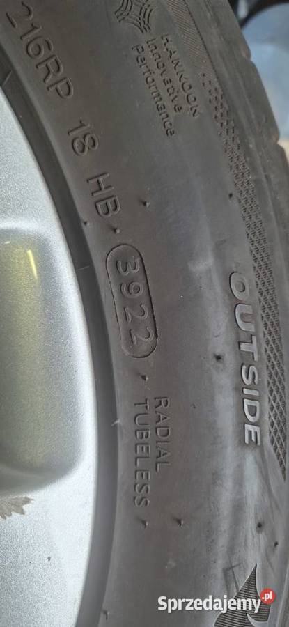 koła lato opel astrazafira 5x110 et 37 łódzkie Bełchatów