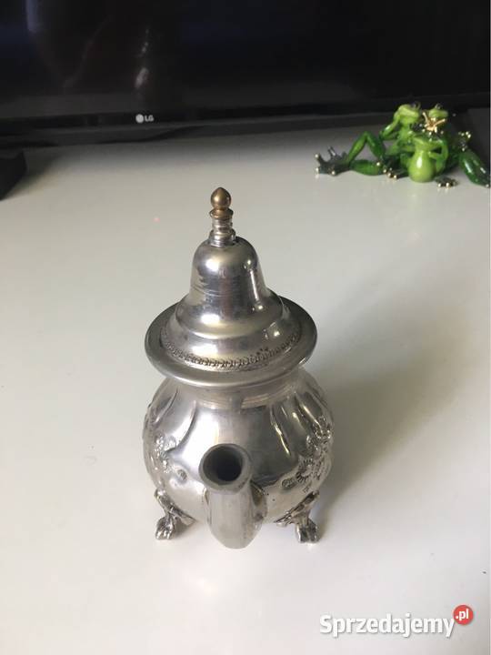 Marokański sygnowany czajniczek małopolskie Skawina