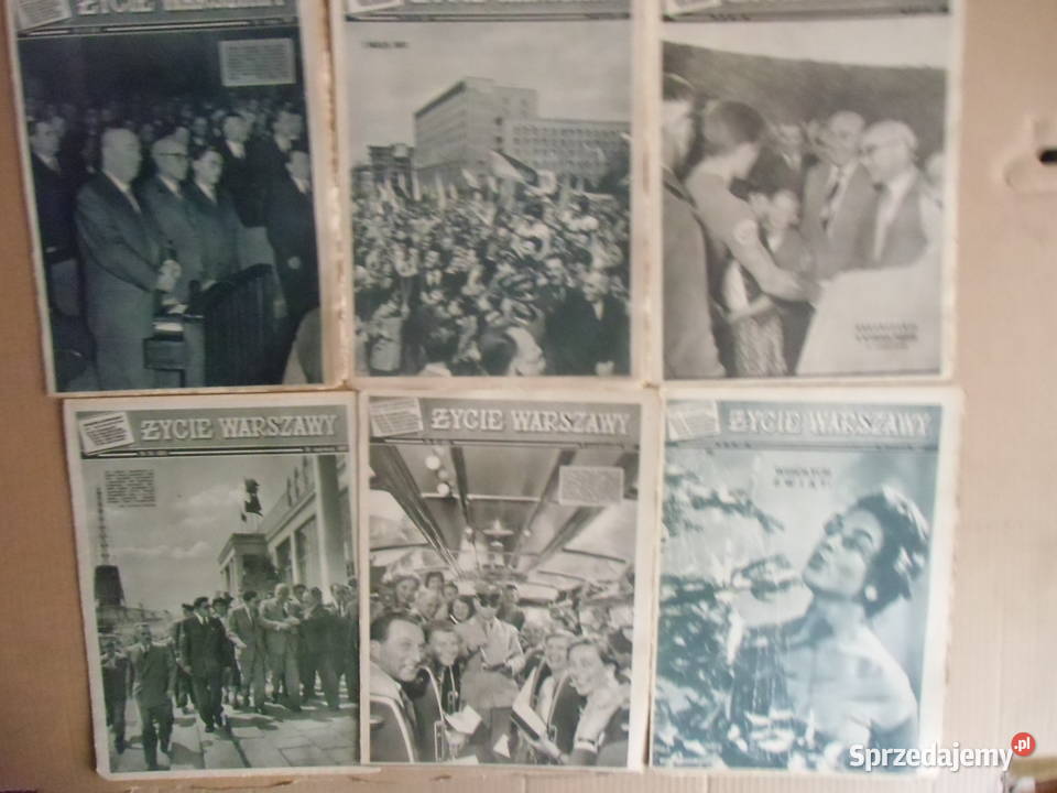 ZYCIE WARSZAWY28 gazet niedzielnych wiec z Antyki, Sztuka, Kolekcje Grudziądz