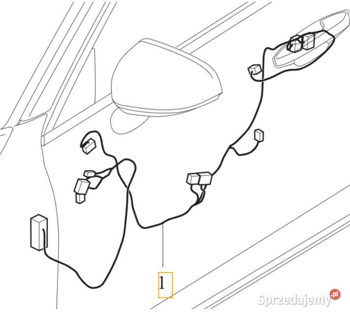 VOLVO S60 III V60 V60CC II wiazka elektryczna dolnośląskie Bielany Wrocławskie