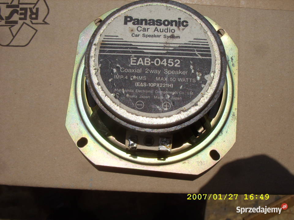Glosnik uzywany PANASONIC 4 om 50 W2 5ZL