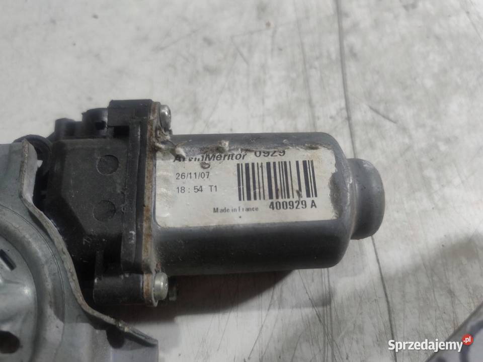 MECHANIZM PODNOŚNIK SZYBY PRAWY TYŁ NISSAN NOTE wielkopolskie