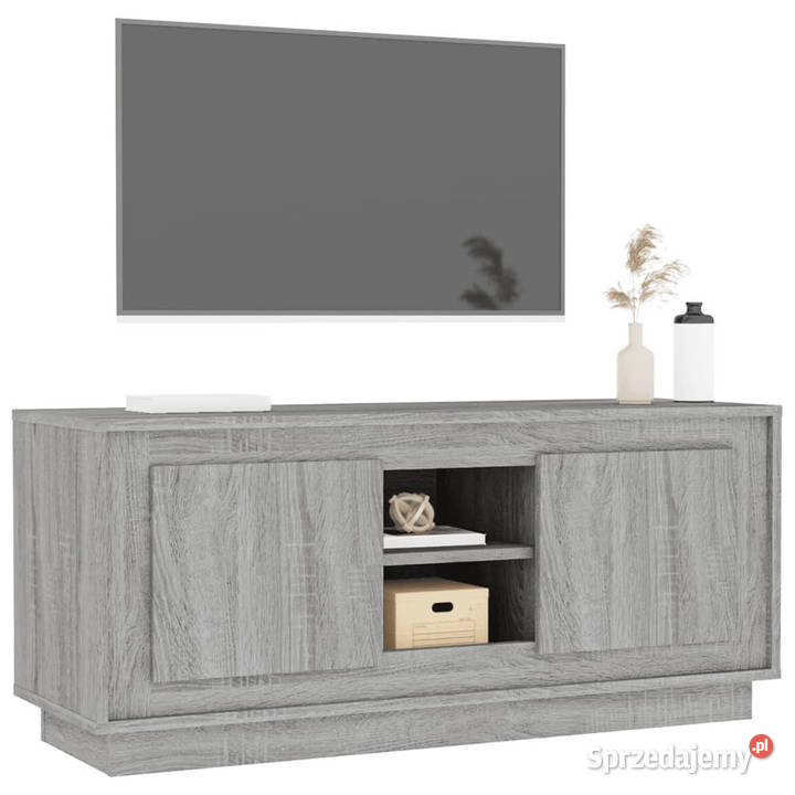 Szafka pod telewizor szary dąb sonoma 102x35x45 Warszawa sprzedam