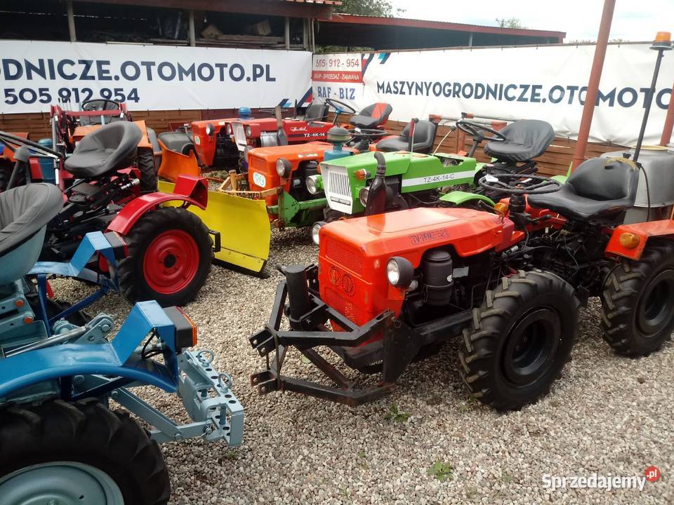 ODŚNIEŻANIE akcja zima Ciągnik Komunalny Solarka Grudziądz