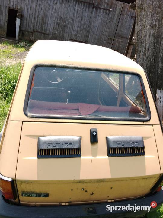 Fiat 126p 1992r do remontu Rok produkcji 1992 Majdan Łuczycki