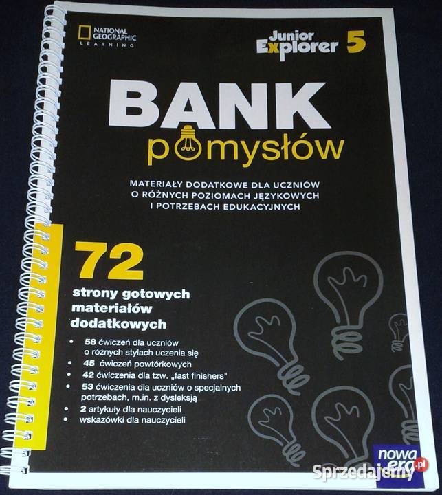 Bank pomysłów Junior Explorer 5 Jain Cook A Pozostałe Kultura i Rozrywka lubelskie Chełm