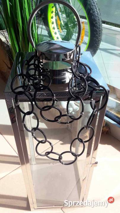 naszyjnik skórzany skóra koła gotyk punkt kółka mazowieckie Warszawa