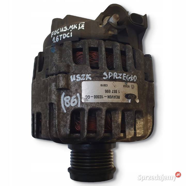 ALTERNATOR Ford Focus III MK3 16 TDCI osobowe lubelskie Chełm