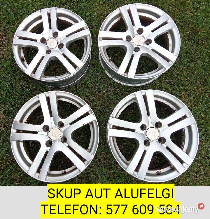 4x100 ALUFELGI 15 RENAULT SKUP AUT Wągrowiec wielkopolskie