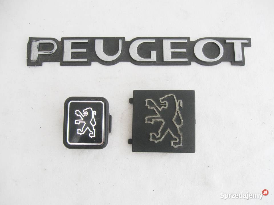 Znaczek emblemat Logo Peugeot zachodniopomorskie Szczecinek