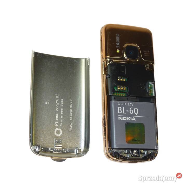 Telefon premium Nokia 6700C różowe złoto jedyny Nokia mazowieckie