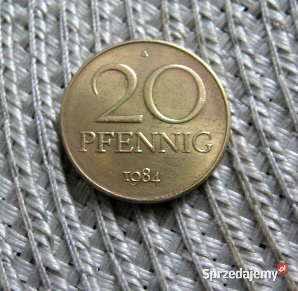 DDR 20 Pfennig 1984r Kalisz