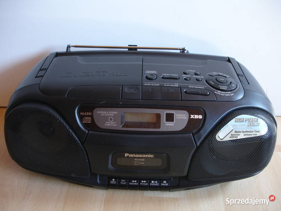 Radiomagnetofon PANASONIC RXDS22 Zielona Góra