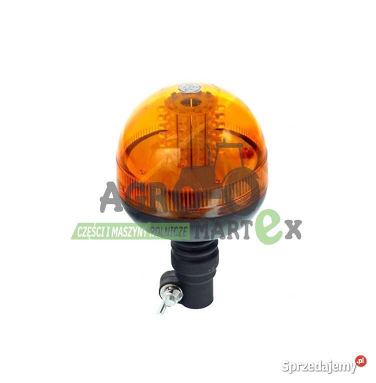 Lampa błyskowa LED kogut na rurkę na trzpień dolnośląskie Wichrów