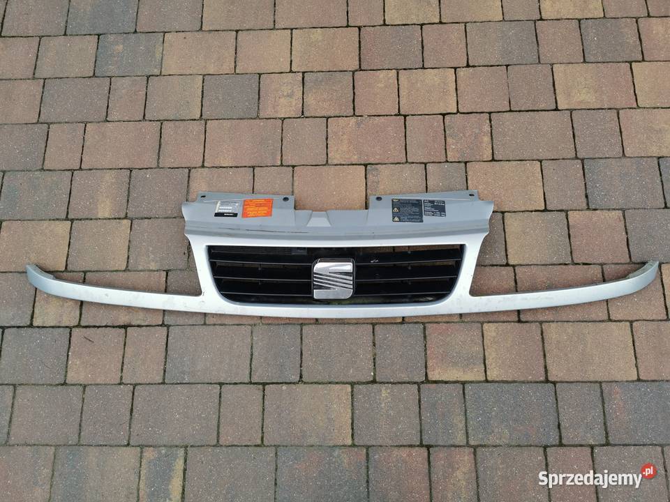 Atrapa Grill Kratka Seat Alhambra Mk I Lb Z Srebrna Wyszk W