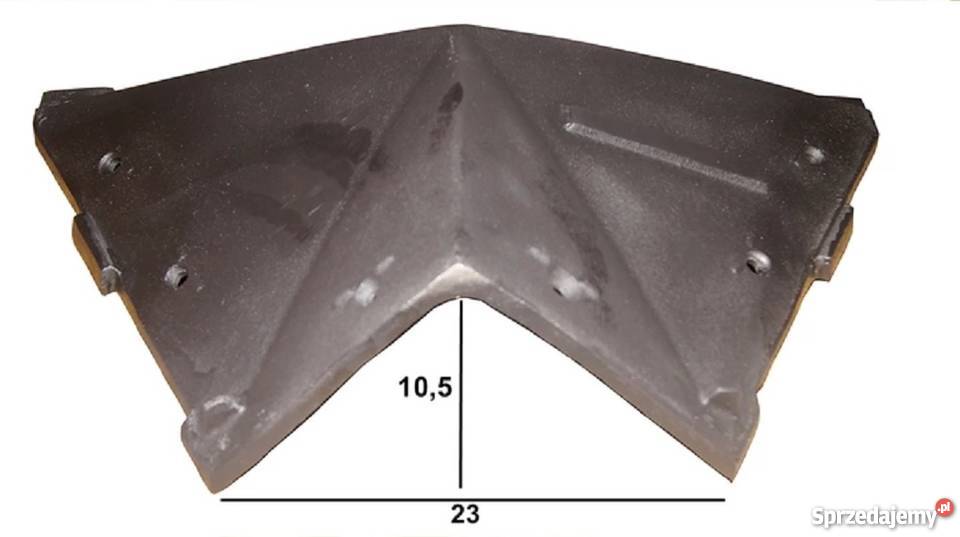 DEFLEKTOR DO WKŁADU PIECA ŻELIWNEGO ŻAROODPORNY Skawina