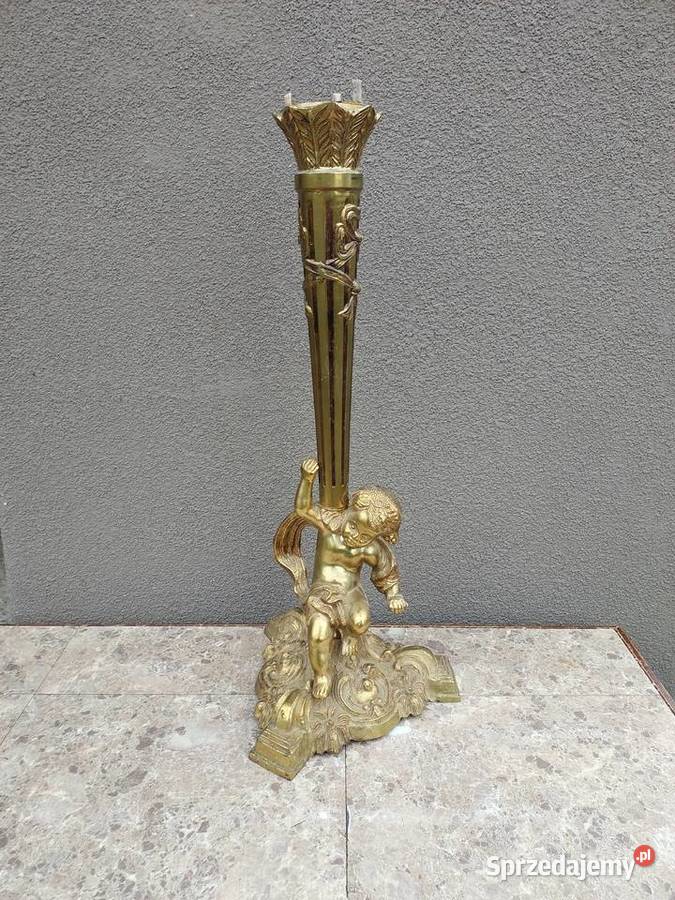 Ozdobna podstawa lampy świecznika itp amor metal Tczew sprzedam