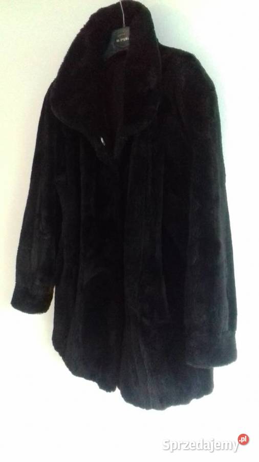 Kurtka futrzana damska czarna do sprzedania Kraków