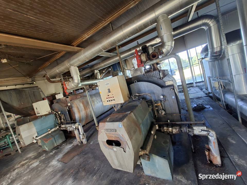 Kompletna kotłownia mazutowa moc 74MW magazyn Kotły i Piece CO Kotły i Piece CO