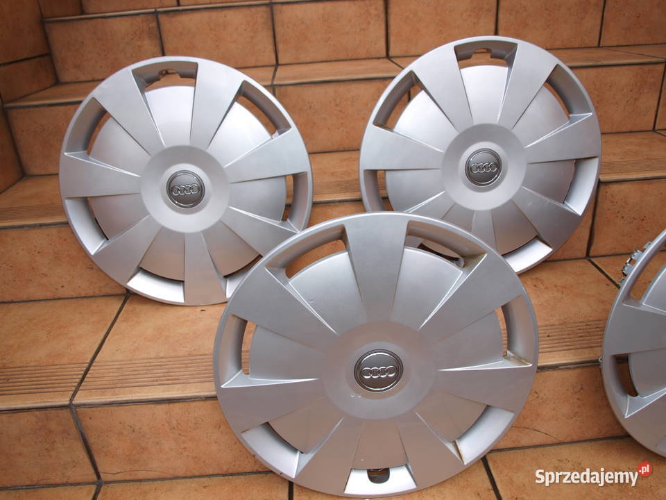 Audi kołpaki 16 oryginalne komplet 4 sztuki Koła i felgi Kalisz sprzedam