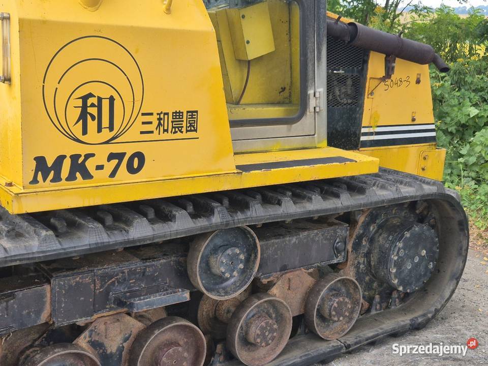 Traktorek traktor MOROOKA MK70 70 Napęd 4x4 Małuszyn