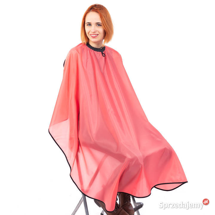 Peleryna Fryzjerska do strzyżenia fartuch czarna Katowice