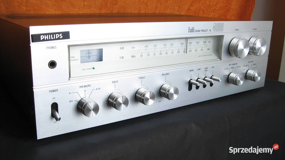 PHILIPS sound project ta 4000 AMPLITUNER Audio Świebodzice sprzedam