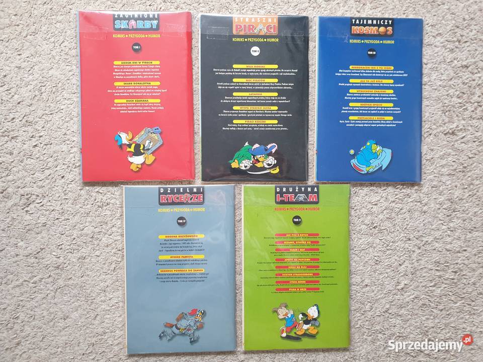 Kaczor Donald Wydanie Specjalne 5 tomów Rok wydania 2005