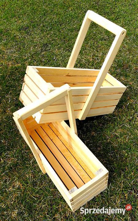 Doniczka drewniana osłonka drewniana Ogród