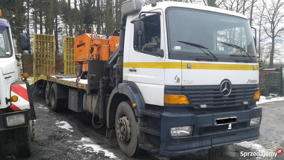 Mercedes Benz Atego Laweta HDS Specjalny Najazdy Żary