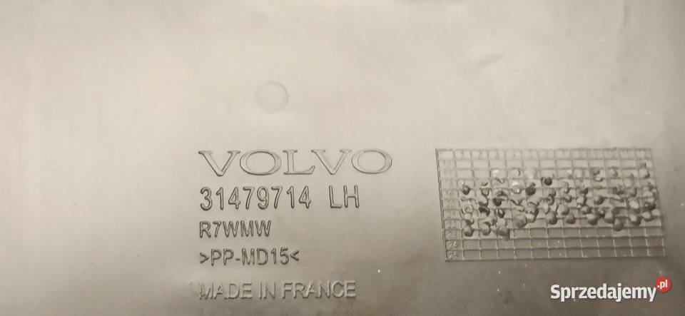 VOLVO XC40 OSŁONA SŁUPKA LEWA 31479714 dolnośląskie