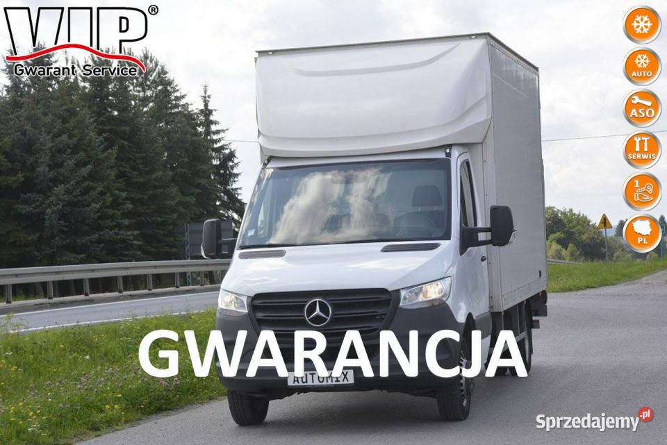Mercedes Sprinter 21 CDI L4H1 kontener winda Mercedes-Benz Sędziszów Małopolski