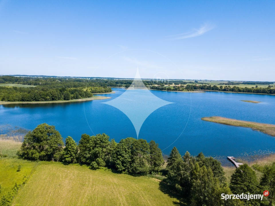 Działka rolna Jeziorem Białym Rajgrodzkim Romoty