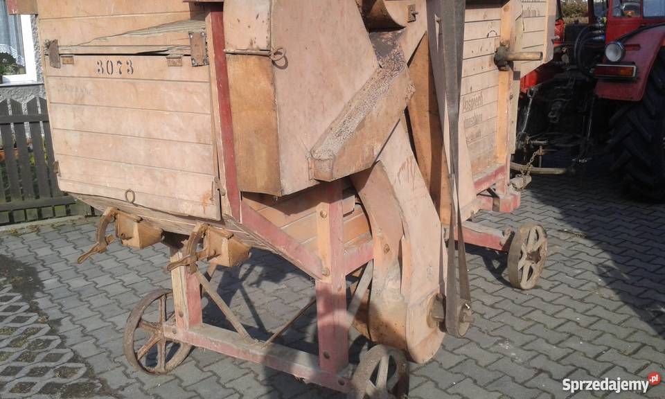 Stara Młocarnia niemiecka Germania zabytkowa nieuszkodzony