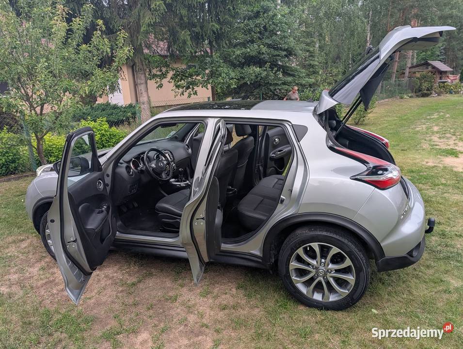 NISSAN JUKE 12 BENZYNA XENONPANORAMAKAMERA 360 światła przeciwmgielne podlaskie Choroszcz sprzedam