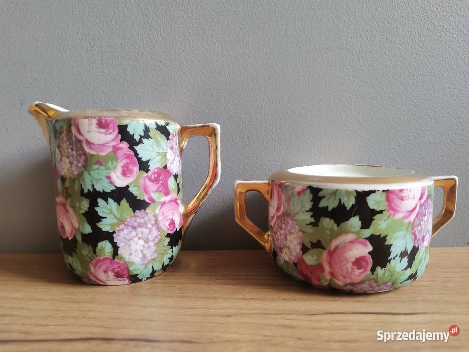Stara przedwojenna porcelana Śląska Giesche Katowice