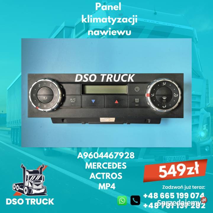 Panel klimatyzacji nawiewu A9604467928 MERCEDES Zawichost