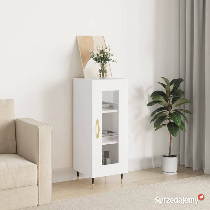 Szafka biała 345x34x90 materiał drewnopochodny Warszawa