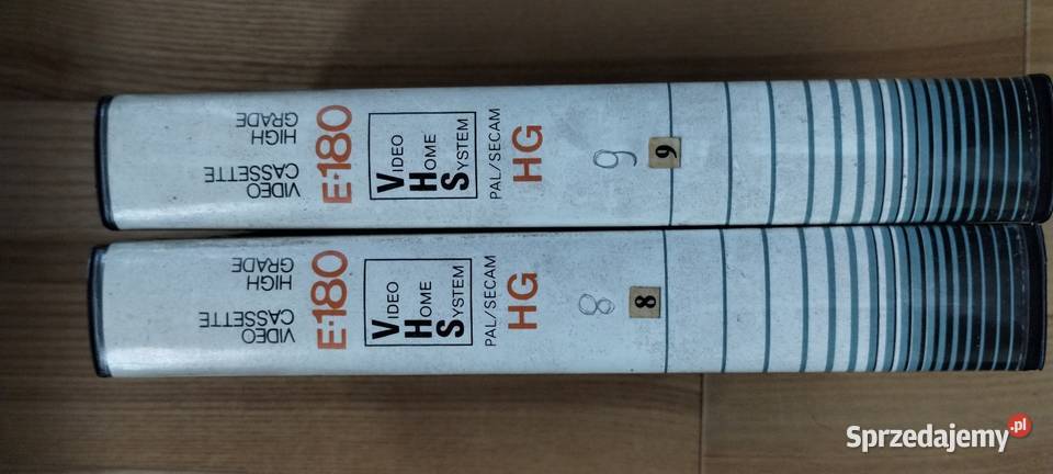 Kasety VHS ZRK Kasprzak 2 sztuki pakiet mazowieckie