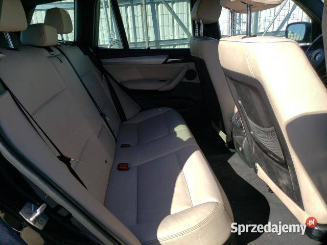BMW X3 XDRIVE 35I 2012 USA LICYTACJE czarny Tarnowo Podgórne