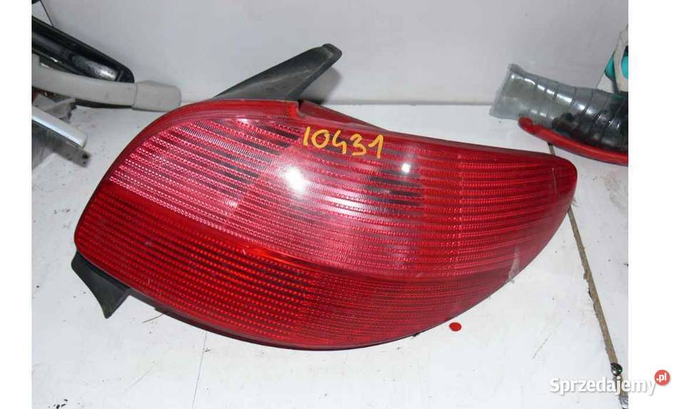 LAMPA PRAWA TYŁ TYLNA PEUGEOT 206 3D HB 99R małopolskie Wielkie Drogi
