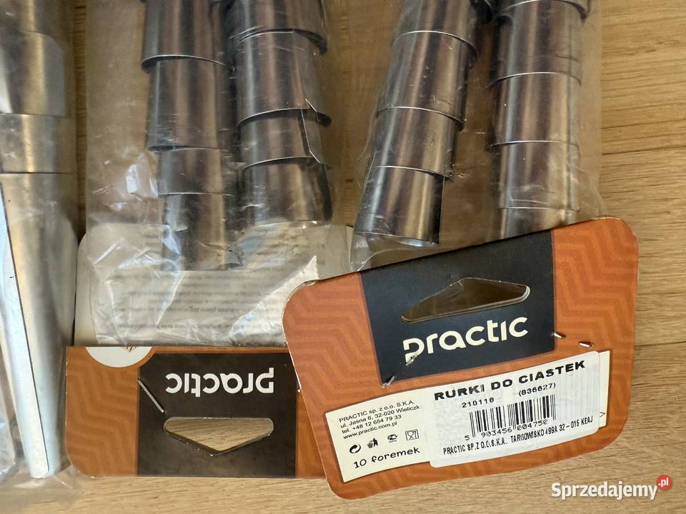 40 sztuk FOREMKI DO RUREK Z KREMEM RURKI XXL 12 Warszawa sprzedam