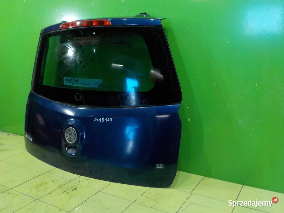 OPEL AGILA B II 12 B 08r 5D klapa tyl Suków